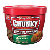 Campbell's Chunky Soup Rts Sirloin Burger w/Country Vegetables Full-Size Picture